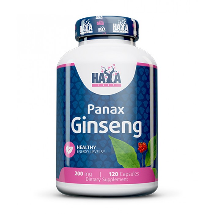 HAYA LABS Panax Ginseng 200mg. / 120 caps.